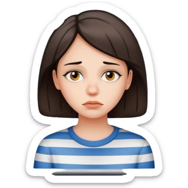 Still wild, but you’ll realize they’re wiser than they seem. Freedom is their top priority — don’t try to cage them.
woman behind bars sad with a text bubble thinking about airplanes sticker