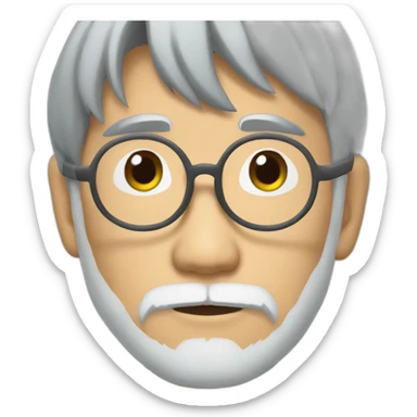 hayao miyazaki sticker
