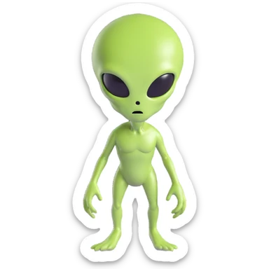alien sticker