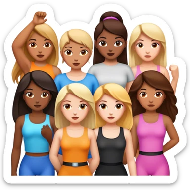 random with girls power

 sticker