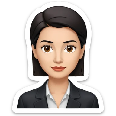 Slightly older attractive broad-shouldered Hispanic TV presenter in late 40s, light brown complexion, square face with defined jawline, short straight black hair combed back with faded sides, friendly expression, unbuttoned black jacket with white shirt sticker