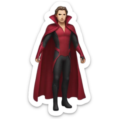 Scarlet witch as a man sticker