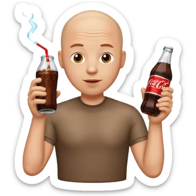 fenix but bald and with a cola sticker