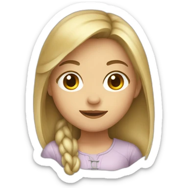 mim mobile girl sticker