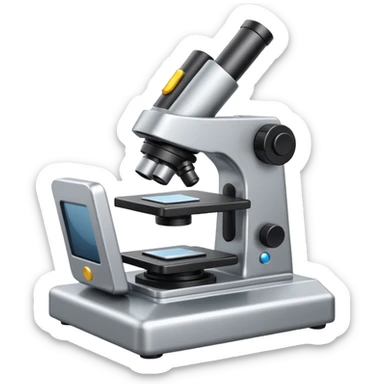 atomic force microscope icon sticker