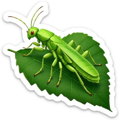 Leaf Insect sticker