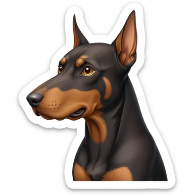 Dobermann sticker