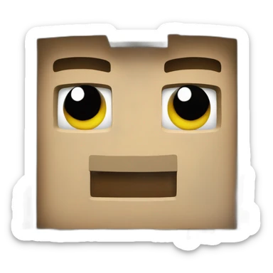 Minecraft logo in best for Real game sticker