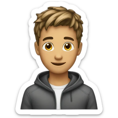 boy habiller sticker