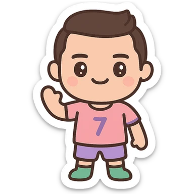 Cristiano Ronaldo iconic footballer sticker