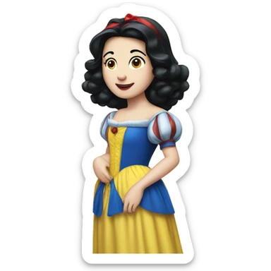 Snow White  sticker