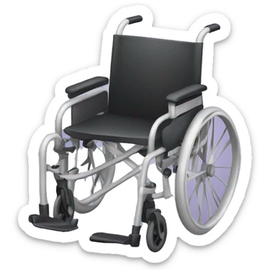 Wheelchair licorice sticker