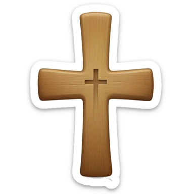 Cross at Funeral  sticker
