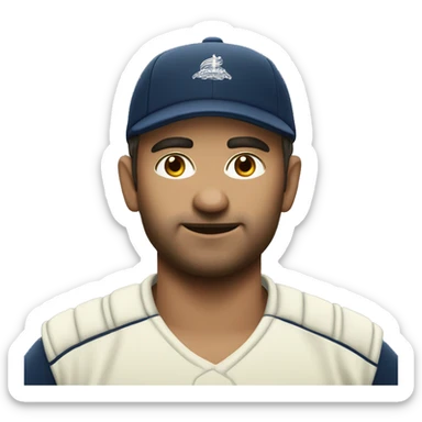 Generate cricketer full avtar sticker