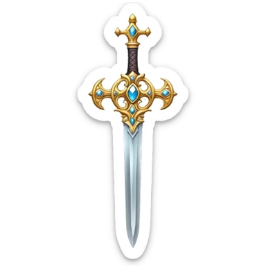 sword archon crown sticker