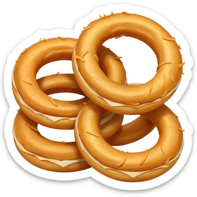 onion rings sticker
