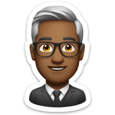 Startup ceo with AirPods sticker