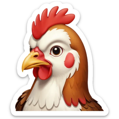 Good morning chicken sticker