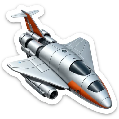 Buran spacecraft sticker