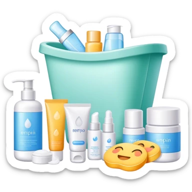skin care Kit sticker