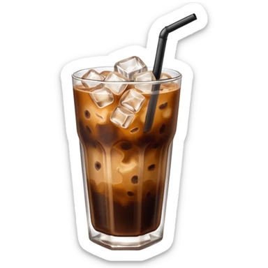 iced coffee sticker