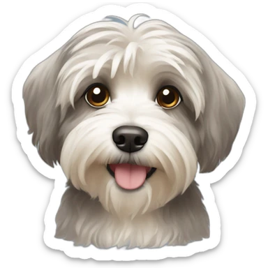 Havanese dog  sticker