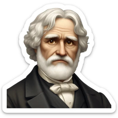 Ivan Turgenev russian author sticker