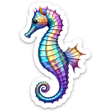 Caballito de mar  sticker