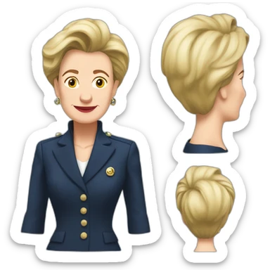 Ursula von der Leyen sticker