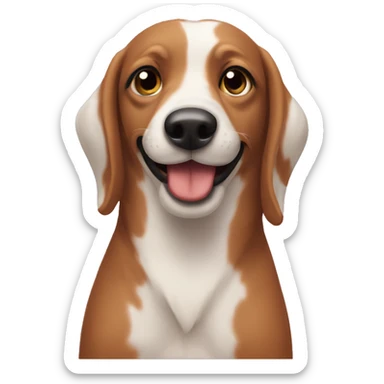 Perro salchicha coquette sticker