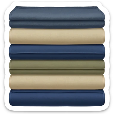 fabrics grey navy olive beige sticker