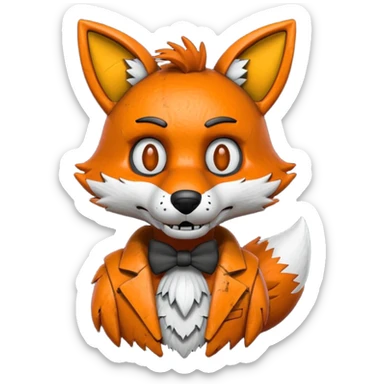 FNAF FOX'ta sticker
