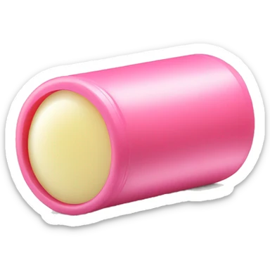 lip balm with label sticker