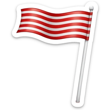 race line with banner above saying start sticker