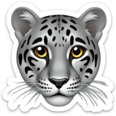 Panthère avec de l'argent sticker