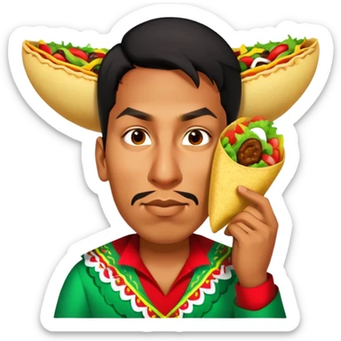 Taco Aficionado sticker