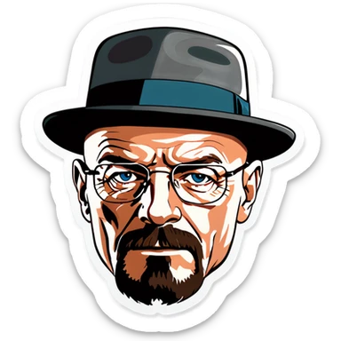 Walter white sticker
