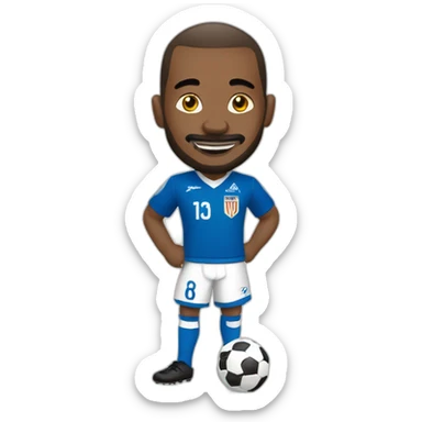 Tatuaje pelota futbol sticker