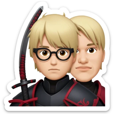 Shadow Samurai sticker