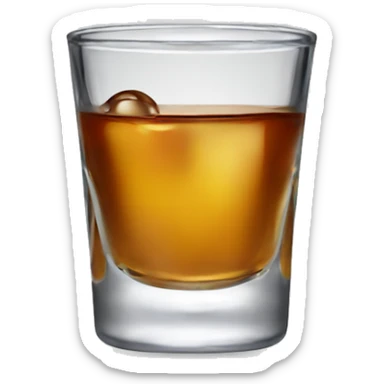 liquor shot sticker