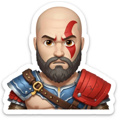 God of war sticker