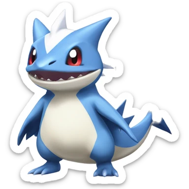 Latios-Sharpedo-Gabite Full Body sticker
