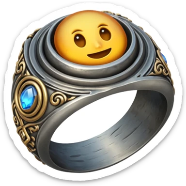cursed ring sticker