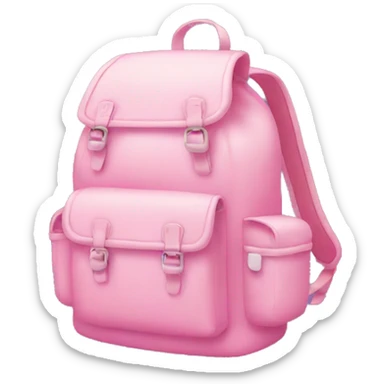 Girly backpack sticker