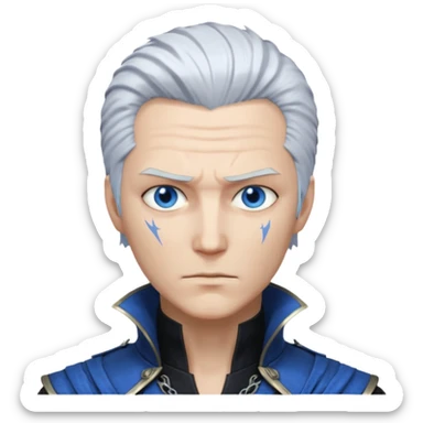 Vergil from DMC5 sticker