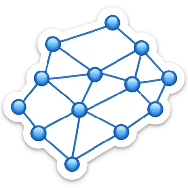 A small graph with less than 45nodes sticker