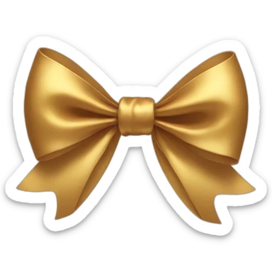 Bow sticker