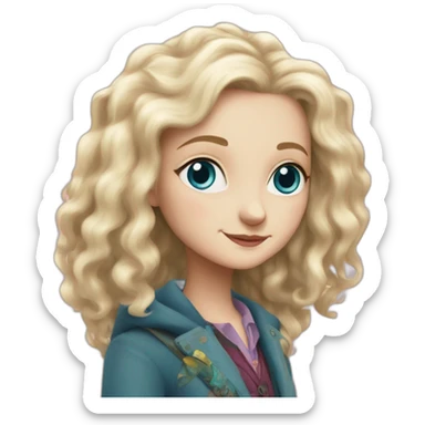 Luna Lovegood sticker