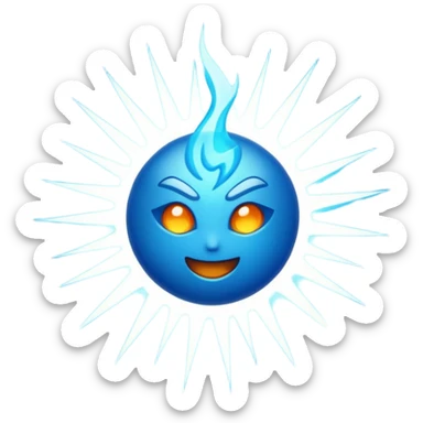 Energy attack  sticker