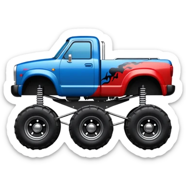 Monster Mutt best view  sticker